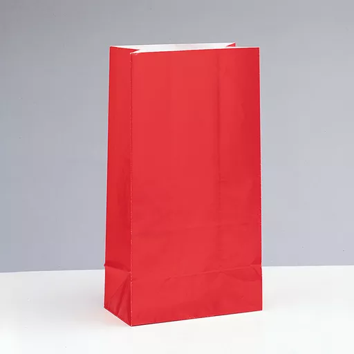 Red Paper Party Bags