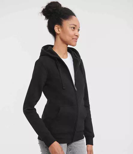 Russell Athletic Ladies Authentic Zip Hooded Sweatshirt