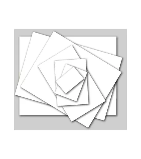 Plain White Label Cards
