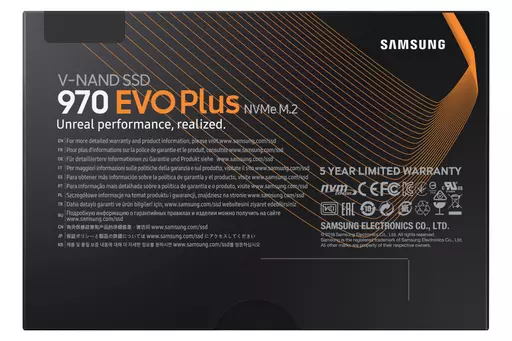 Samsung 970 EVO Plus M.2 1 TB PCI Express 3.0 V-NAND MLC NVMe