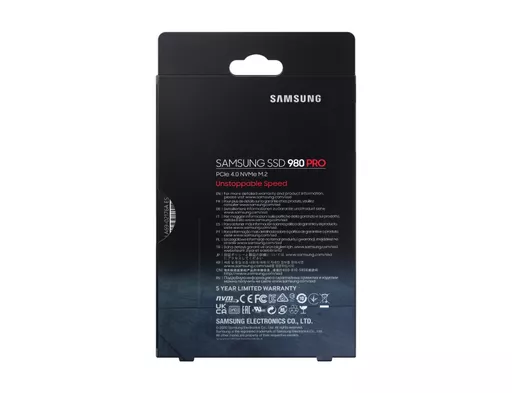 Samsung 980 PRO M.2 250 GB PCI Express 4.0 V-NAND MLC NVMe