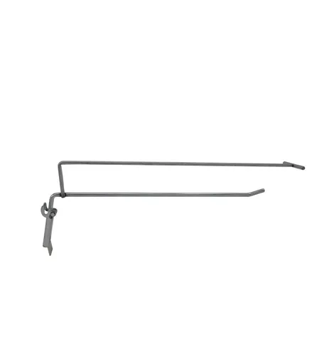 250mm Single Direct Entry Peg Arm for 25mm (1