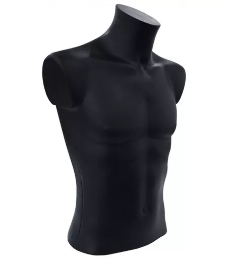 Black Body Form Male Torso