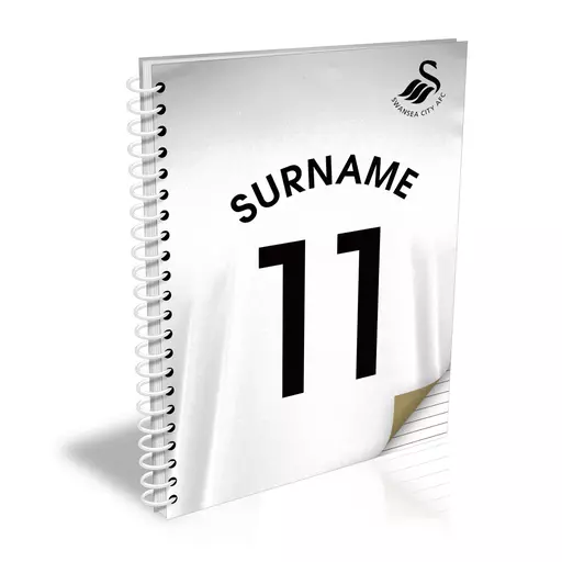 Swansea City AFC Shirt Notebook
