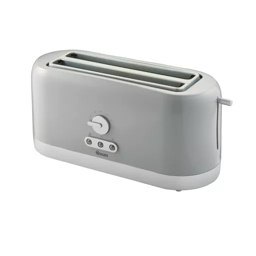 4 Slice LongSlot Grey Toaster