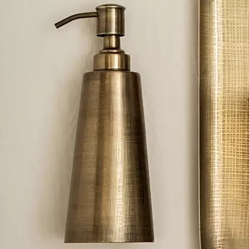 Lotion Dispenser, Manhattan, Gold