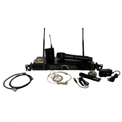 Q-Audio QWM1970HHBP Dual UHF System Hand/Bodypack - CH70
