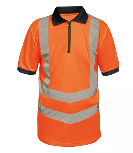 Regatta High Visibility Pro Contrast Piqué Polo Shirt