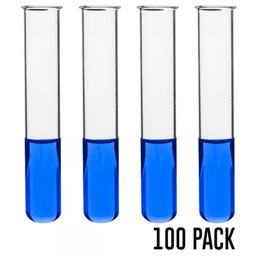Boiling tubes, glass, borosilicate, medium wall, size150 mm x 24 mm, pack 100