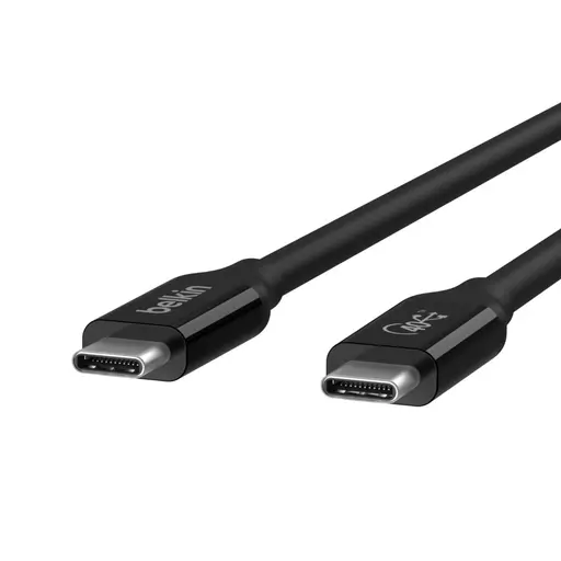 Belkin INZ001bt0.8MBK USB cable 0.8 m USB4 Gen 3x2 USB C Black