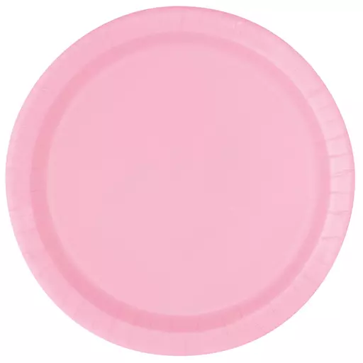 Lovely Pink Paper Plates