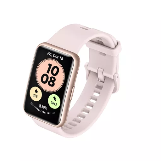 Huawei WATCH Fit 4.17 cm (1.64") AMOLED 30 mm Digital 456 x 280 pixels Touchscreen Pink GPS (satellite)