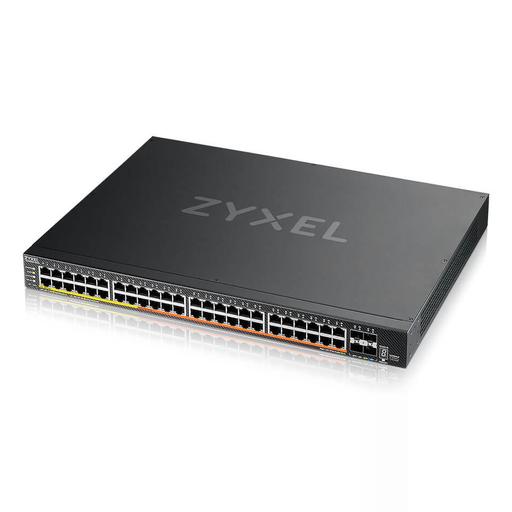 Zyxel XMG2230-52HP Managed L2/L3 2.5G Ethernet (100/1000/2500) Power over Ethernet (PoE) 1U Black