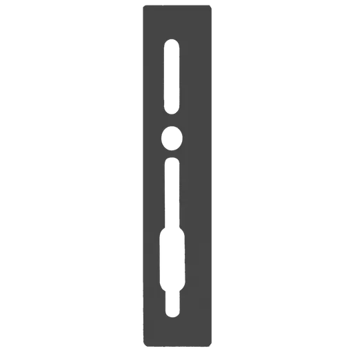 SASHSTOP Torchguard Door Handle Protector 28/35 Backset 300mm x 63mm