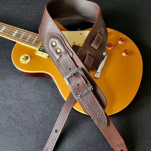 BS79 brown lava guitar strap Pinegrove164033.jpg