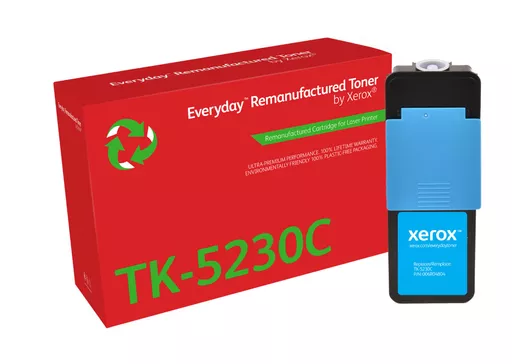 Xerox 006R04804 Toner-kit cyan remanufactured, 5K pages (replaces Kyocera TK-5140C) for Kyocera P 6130