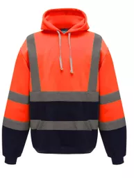 Hi-Vis Pull-Over Hoodie