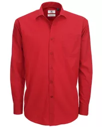 Men's Smart Long Sleeve Poplin Shirt