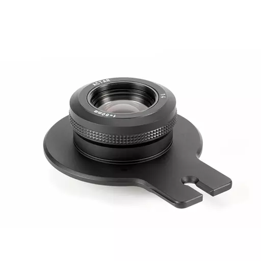 Cambo Lensplate with Cambo 80mm Lens (black finish)