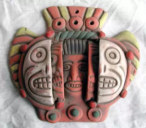 Maya Triple Death Mask