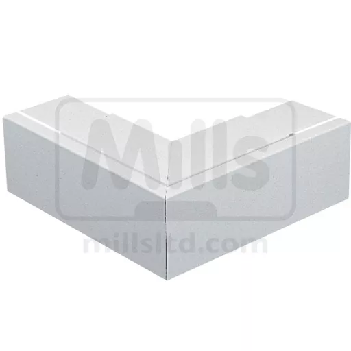 Marshall-Tufflex PVC Maxi Trunking - External Angle Fabricated