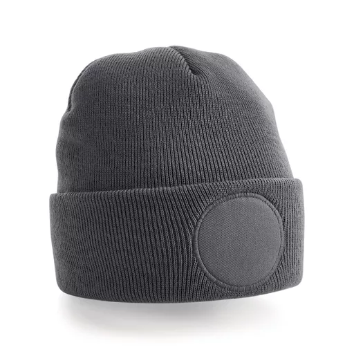 Circular Patch Beanie