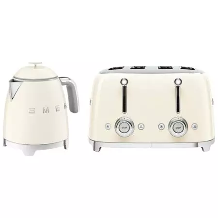 Smeg Mini Kettle & 4 Slice Toaster | Smeg