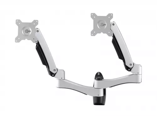 Amer AMR2AW monitor mount / stand 61 cm (24") Black, Silver