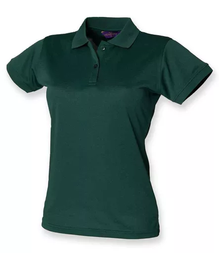 Henbury Ladies Coolplus Wicking Piqu Polo Shirt