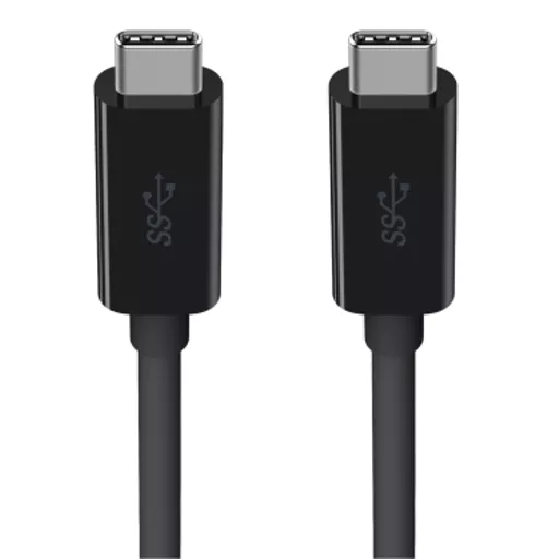 Belkin F2CU049bt2M-BLK USB cable 2 m USB 3.2 Gen 1 (3.1 Gen 1) USB C Black