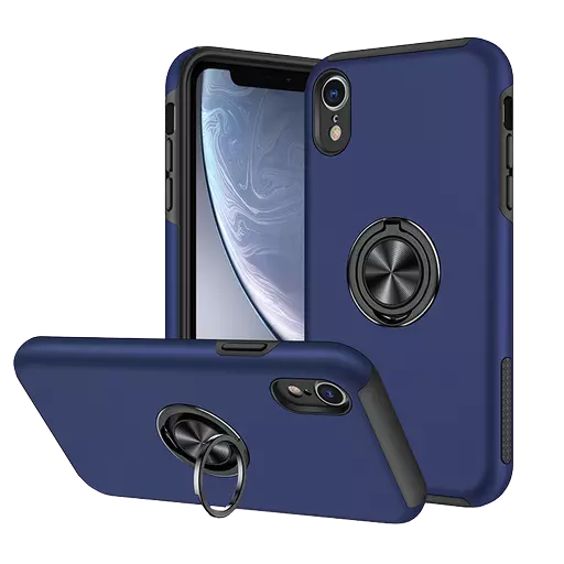 Ring Armour for iPhone XR - Navy