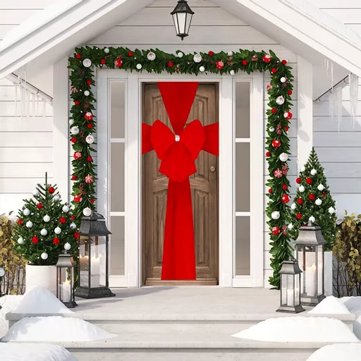 Christmas Door Bow