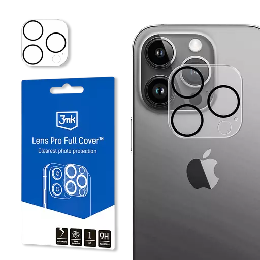 3mk - Lens Pro Full Cover - For iPhone 13 Pro / 13 Pro Max