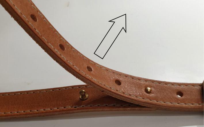 From a guide for adjusting Pinegrove Leather straps