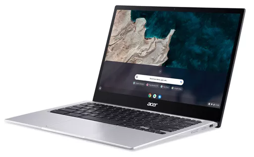 Acer CP513-1HL-S00A Qualcomm Kryo 468 Chromebook 33.8 cm (13.3") Touchscreen Full HD 8 GB LPDDR4x-SDRAM 128 GB Flash Wi-Fi 5 (802.11ac) ChromeOS Silver