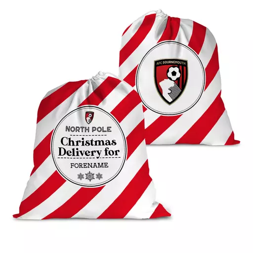 AFC Bournemouth Christmas Delivery Santa Sack