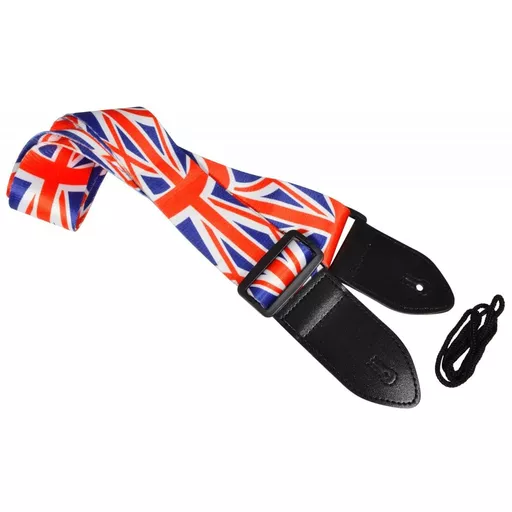 Chord Union Jack Flag Print Webbing Guitar Strap