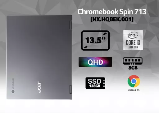 Acer Chromebook Spin 13 CP713-2W-36LN DDR4-SDRAM 34.3 cm (13.5") 2256 x 1504 pixels Touchscreen 10th gen Intel® Core™