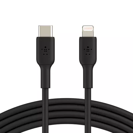 Belkin CAA003BT1MBK lightning cable 1 m Black