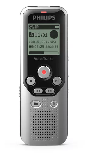 Philips DVT1250 dictaphone Internal memory & flash card Black, Grey