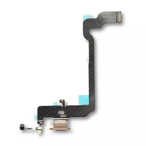 Charging Port Flex Cable (Gold) (CERTIFIED - Aftermarket) - For iPhone XS