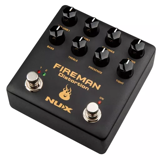 NU-X Fireman Dual Distortion Guitar Pedal