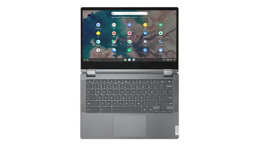 Lenovo IdeaPad Flex 5 CB 13IML05 Intel® Core™ i5 i5-10210U Chromebook 33.8 cm (13.3") Touchscreen Full HD 8 GB DDR4-SDRAM 128 GB SSD Wi-Fi 6 (802.11ax) ChromeOS Graphite, Grey