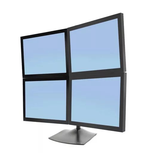 Ergotron DS Series DS100 Quad Monitor Desk Stand 61 cm (24
