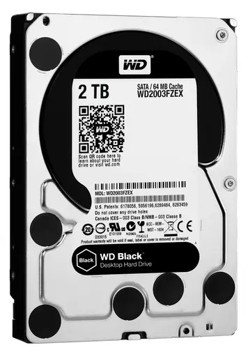 Western Digital Black 3.5" 2000 GB Serial ATA III