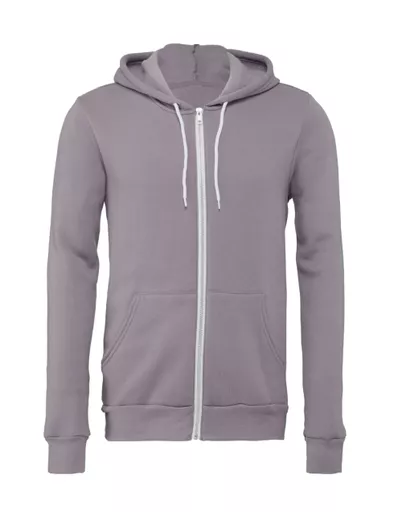 Canvas Unisex Sponge Fleece Full-Zip Hoodie