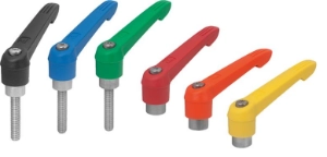 K0270 - Plastic Clamp Levers With Stainless Steel Parts M4-M16