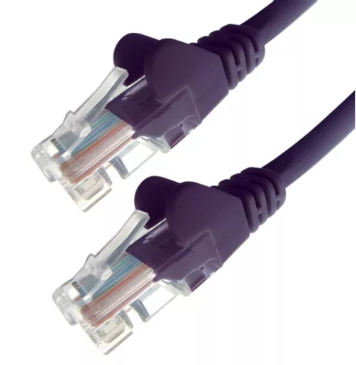 DP Building Systems 31-0050P 5m Cat6 U/UTP (UTP) Purple networking cable