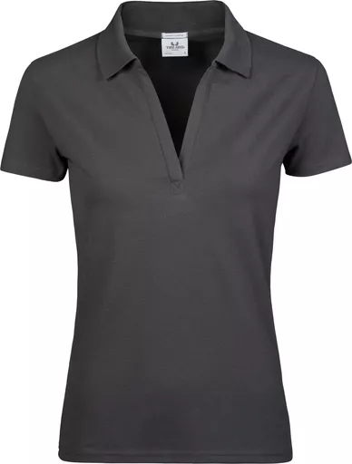 Women's Luxury Stretch V-Neck Polo