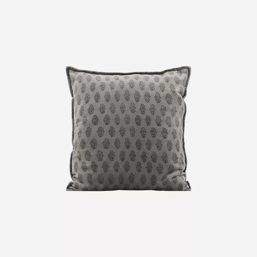 Cushion, Velv, Square, Grey